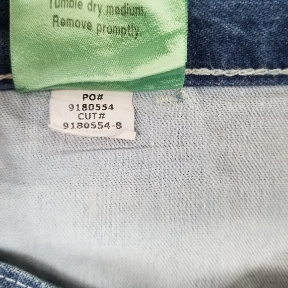 2 of Carhartt 382-83 Dungaree Carpenter Work Pants Denim Jeans Size 40x34 - Picture 6 of 6